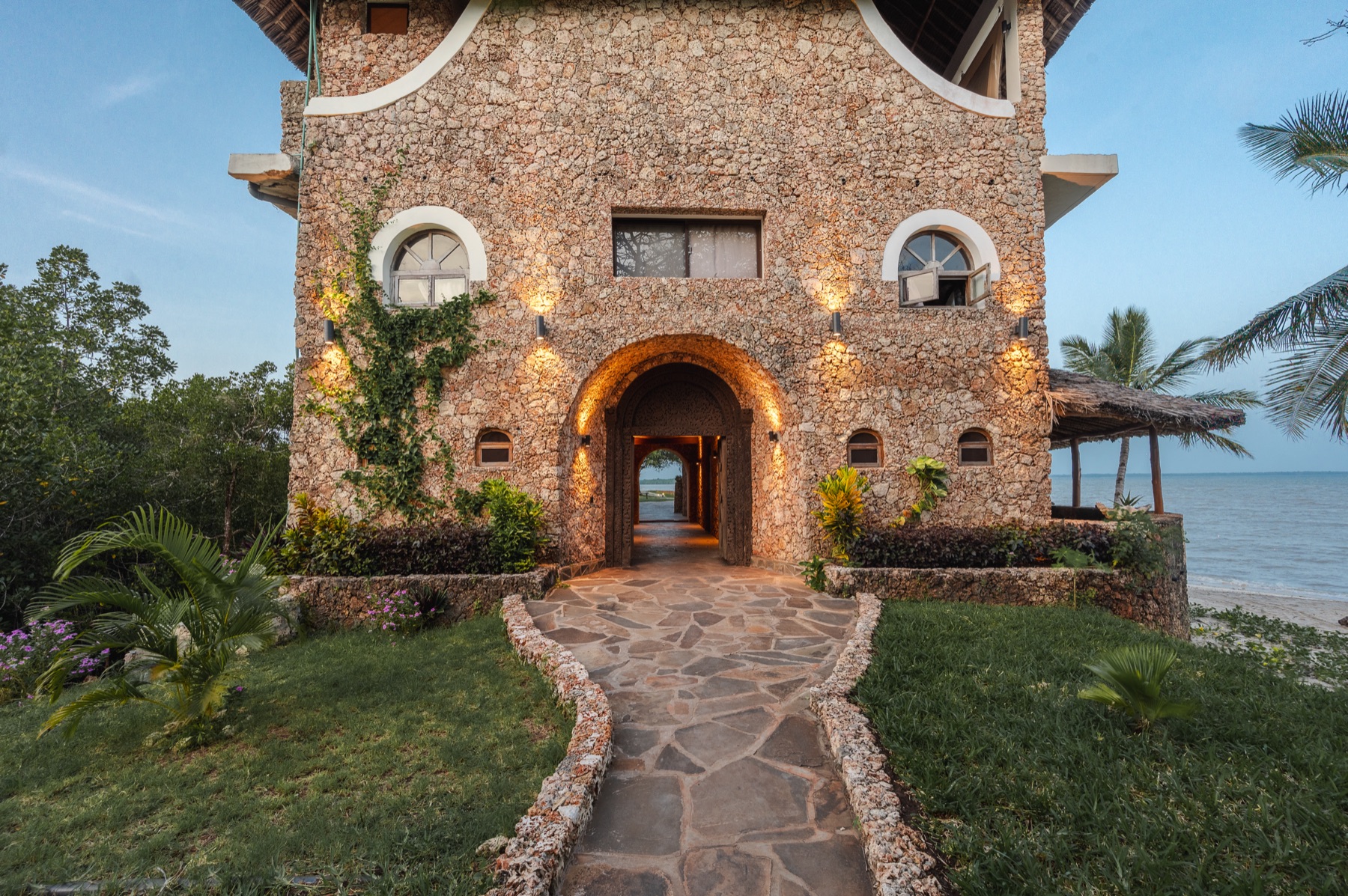 Mwazaro Beach Lodge, Swahili architecture